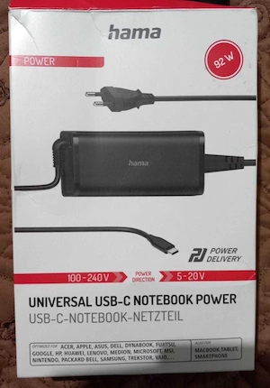 Incarcator laptop-notebook Hama Tip C universal 92 W