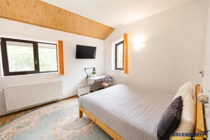 Vila stil si cu potential turistic, +8camere, 6 bai, panorama, terase, gradina, Busteni, Valea Alba. - imagine 17