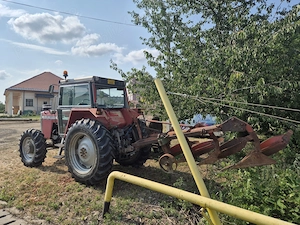 Massey ferguson 2620 si PLUG cu 4 brazde