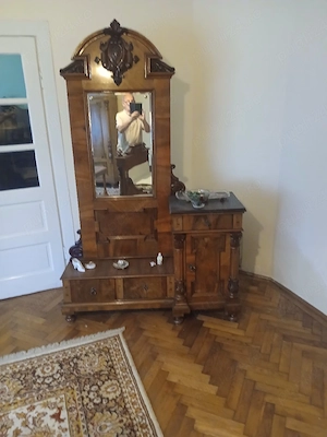 Vand dormitor stil rustic