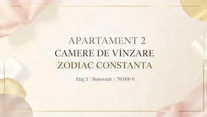 zodiac-2 camere,etaj 3