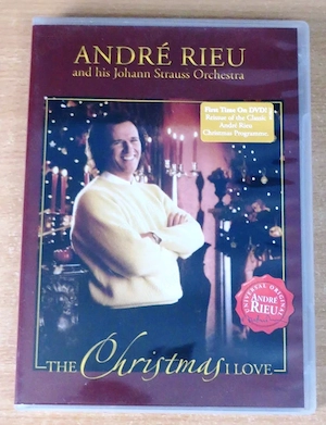 dvd original andre rieu and his johann strauss orchestra christmas i love cu timbru romanesc