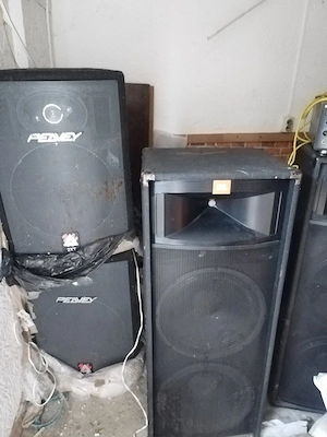 set 4 boxe PROFESIONALE,2 peavey si 2 JBL