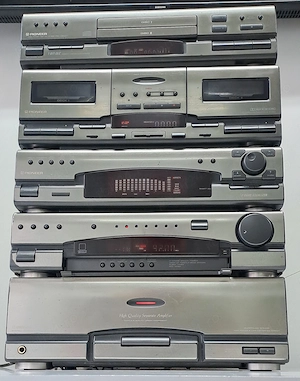 Linie Audio Pioneer Premium   Amplificator CD Deck EQ Putere tuner 5 Componente (J500 J400 J300) - imagine 3