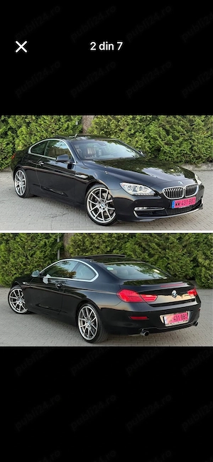 Vând BMW seria 6, 640i coupe, 320 cp