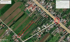 Terenuri intravilane de vânzare   Tărtășești, Str. Mircea cel Bătrân | Acces direct DN7 | Utilități  - imagine 2