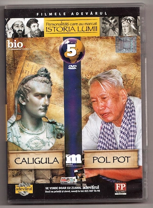 dvd personalitati care au marcat istoria lumii 5 caligula pol pot filmele adevarul original 