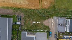 Teren 500 mp pentru casa de vis, Fs16 ml, posibilitate proiect casa, cartier Izvor Tarlungeni, Braso