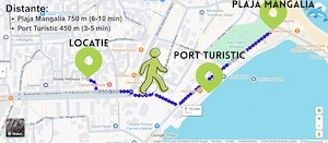 Cazare Mangalia Apartament 2 Camere | 700 m Plajă | Port Turistic | AC | WiFi | Parcare - imagine 2