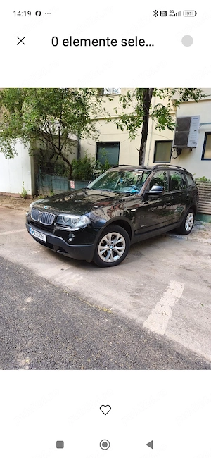Vând BMW X3 X Drive Iulie 2010- Diesel - Stare impecabila, intretinuta exemplar 