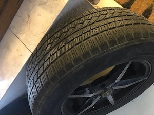Jante 17" cu cauciucuri de iarna 225/65/R17 