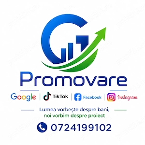 Creare website ieftin promotie 1250 lei. Promovare Google. TikTok, Facebook Instagram, Youtube.