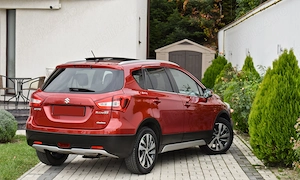 SUZUKI SX4 S-CROSS LUXUS (Echipare Full Option!) CUTIE AUTOMATA Tapiterie piele Plafon panoramic  - imagine 4