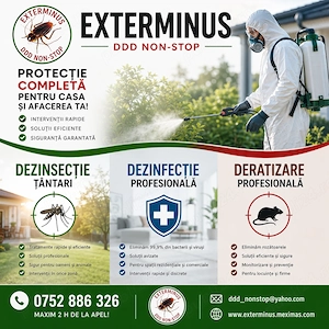 Exterminus SRL Servicii Nonstop