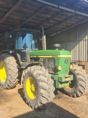 tractor John Deere 3650 + Plug NIEMEYER   Stare foarte bună de funcționare - imagine 8