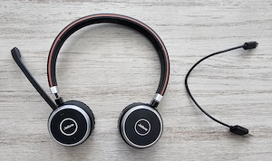 Căști Wireless Jabra Evolve 65 SE Stereo   Bluetooth   Microfon