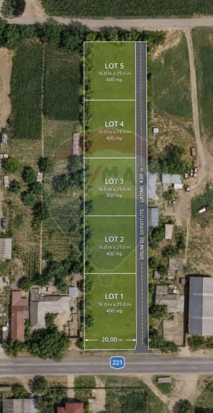 Teren intravilan 1.300 mp | Cazasu | Ideal investiție - imagine 3