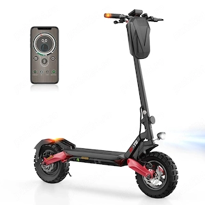 Trotineta electrica isinwheel T8 Electric Scooter 1200W | 20 km h | Autonomie 160 km | Baterie 48V 1 - imagine 5