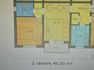 Vand apartament 2 camere, Ploiesti, zona Nord, aleea Catinei, parter, bloc fara risc seismic - imagine 2