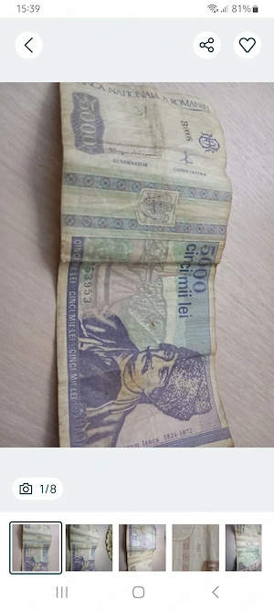 Vând bancnote vechi
