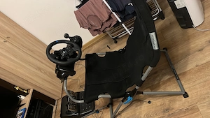 Volan compatibil PC, PS4, PS5 + cockpit