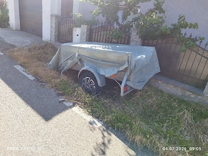Închiriez remorca 600 kg masa maximă autorizată 