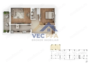 DISCOUNT 3-5% Apartamente 2 Camere Decomandate | Comision 0% - imagine 6