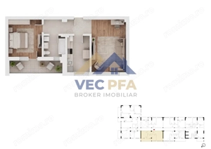 DISCOUNT 3-5% Apartamente 2 Camere Decomandate | Comision 0% - imagine 11