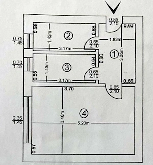 Proprietar   Garsonieră 33 mp, Drumul Taberei, Parter, 2 min Metrou Râul Doamnei, Bloc Reabilitat - imagine 3