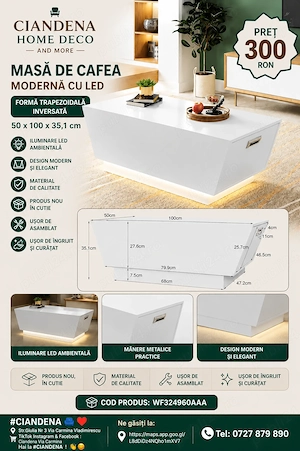 Măsuța de cafea (WF324960AAA)