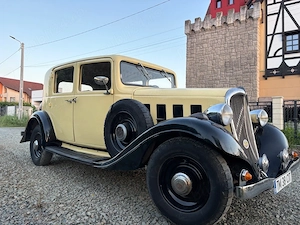Masina de epoca an 1937 Citroen Rosalie atestat vehicul istoric  - imagine 2