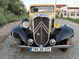 Masina de epoca an 1937 Citroen Rosalie atestat vehicul istoric 