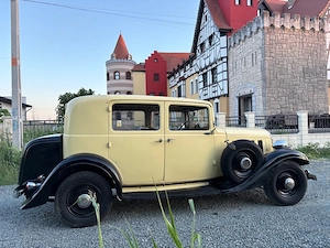 Masina de epoca an 1937 Citroen Rosalie atestat vehicul istoric  - imagine 5