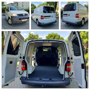 Volkswagen Transporter T5 1.9 102, clima,2x usi laterale, 3 locuri, 197000km - imagine 3