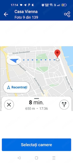 Cazare Eforie Nord 3 stele 8 minute de plaja Aer conditionat baie proprie frigider bucatarie parcare - imagine 5