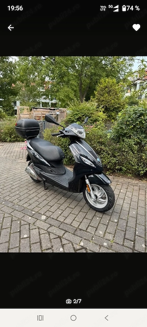 Piaggio Fly 50 cmc 4 timpi inmatriculat nr galben