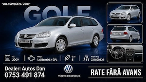 Vw Golf 2009-1.6 mpi+gpl