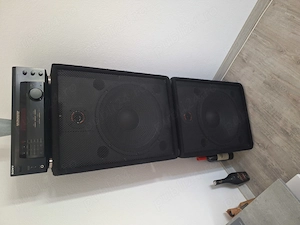 Boxe + Amplificator cu radio Sony 2x100 w