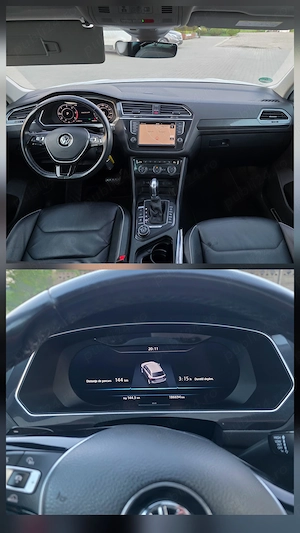 Volkswagen Tiguan Highline 4Motion 2.0 TDI 190 CP DSG7   PREMIUM   Import Germania - imagine 6