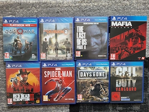 Vând sau schimb jocuri PlayStation 4 