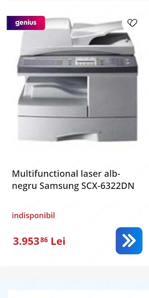 Samsung SCX-6322DN - multifuncțională scanner imprimanta laser fax duplex rețea