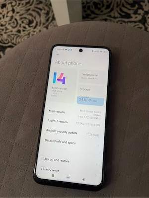 Vand Xiaomi Redme Note 9 Pro