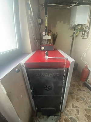 Centrală pe lemne + Boiler