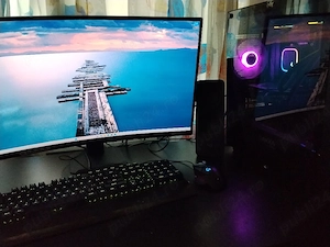 Setup Gaming Complet High-End | i9-12900KF + RTX 4060 Ti 16GB | 32GB RAM | Monitor 27" 170Hz + Perif - imagine 2