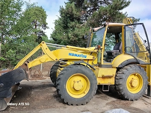 Buldoexcavator Komatsu - imagine 3