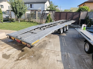 Vand platforma auto dubla 3.5t , 8.6m fab 2024 , stare perfecta de functionare - imagine 2
