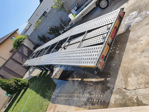 Vand platforma auto dubla 3.5t , 8.6m fab 2024 , stare perfecta de functionare - imagine 4