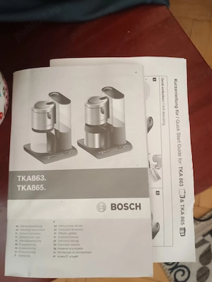 Cafetieră Bosch Styline cu carafă termo din inox