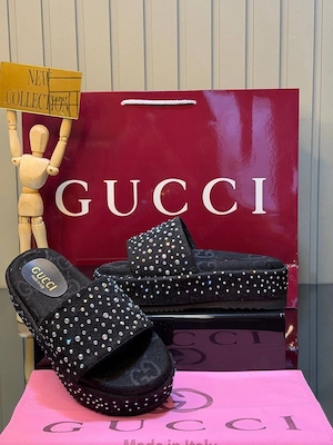 papuci dama Gucci cu pitricele