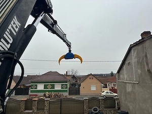 Vand Mercedes Atego de 12 T basculabil cu macara forestiera - imagine 2